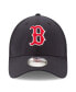 Фото #1 товара Men's Navy Boston Red Sox 2024 MLB World Tour: Dominican Republic Series 39thirty Flex Hat