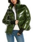 Фото #1 товара Herno Glossy Puffer Down Coat Women's Green 44