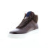Фото #4 товара Bruno Magli Festa BM1FSTL1 Mens Brown Leather Lace Up Lifestyle Sneakers Shoes 7