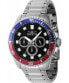 Invicta Pro Diver Chronograph GMT Quartz Black Dial Pepsi Bezel Men's Watch 4...