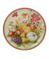 Фото #2 товара Harvest Blessings Set of 4 Dinner Plate Service for 4