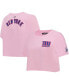 Майка Pro Standard Giants Pink Cropped Box Tee