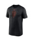 Фото #3 товара Men's Black San Francisco Giants New Legend Logo T-shirt