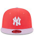 Фото #3 товара Men's Red, Purple New York Yankees Spring Basic Two-Tone 9FIFTY Snapback Hat