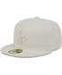 ფოტო #1 პროდუქტის Men's Khaki Los Angeles Dodgers Tonal 59FIFTY Fitted Hat