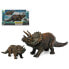 Фото #1 товара Фигурка ATOSA Dinosaurset Triceratops Triceratops 2 Assorted Figure (Комплект динозавра Трицератопс)