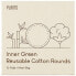 Фото #1 товара Тканевые маски PURITO Inner GreenReusable Cotton Rounds
