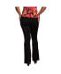 Фото #3 товара Women's Curvy Fit High Rise Fitted Flare Pant