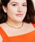 ფოტო #3 პროდუქტის Paperclip Chain Collar Necklace, 16" + 3" extender, Created for Macy's