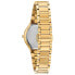 Bulova Modern Quartz Ladies Watch Stainless Steel Diamond Gold-Tone (Model: ...
