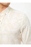 Фото #4 товара Рубашка мужская узкого кроя на пуговицах LC WAIKIKI поплин Екстра Слим Фит