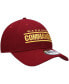 Фото #2 товара Men's Burgundy Washington Commanders Logo The League 9FORTY Adjustable Hat