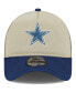 ფოტო #3 პროდუქტის Men's Tan, Navy Dallas Cowboys All Day A-Frame Trucker 9FORTY Adjustable Hat