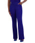 Фото #1 товара Women's High-Rise Pull-On Crepe Pants