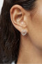 Silver heart earrings Bickie 1004019100