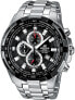 Фото #2 товара Мужские наручные часы с серебряным браслетом Casio Mens Watch Edifice EF-539D-1AVEF