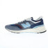 Фото #13 товара New Balance 997 U997RRB Mens Gray Suede Lace Up Lifestyle Sneakers Shoes