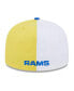 ფოტო #2 პროდუქტის Men's Gold, Royal Los Angeles Rams 2023 Sideline 59FIFTY Fitted Hat