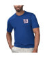 Фото #1 товара Men's Royal New York Giants Licensed to Chill T-shirt