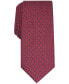 Фото #1 товара Men's Malone Grid Slim Tie, Created for Macy's