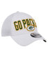 ფოტო #2 პროდუქტის Men's White Green Bay Packers Breakers 39THIRTY Flex Hat