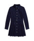 Фото #1 товара Big Girls Belted Pleated Corduroy Shirtdress