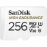 Карта памяти микро SD SanDisk High Endurance 256 GB