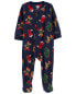 Фото #14 товара Baby 1-Piece Gingerbread Fleece Footie Pajamas 12M