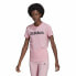 Фото #7 товара Футболка с коротким рукавом женская Adidas Loungewear Essentials Slim Logo Розовый