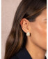 Pave Puffy on the Ear Stud Earring