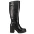 Фото #1 товара Dirty Laundry Go Girl Smooth Round Toe Platform Womens Black Casual Boots GGRU0