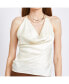 ფოტო #1 პროდუქტის Women's Lila Cowl Neck Top