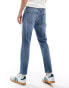 Calvin Klein Jeans dad jeans in light wash Голубой, 32 - EU 48-50 - фото #2