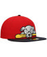 Фото #4 товара Men's Red Portland Sea Dogs Authentic Collection Team Alternate 59FIFTY Fitted Hat