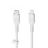 Фото #4 товара Belkin CAA009BT1MWH - 1 m - USB C - USB C/Lightning - White