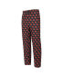 Men's Brown Cleveland Browns Gauge Allover Print Knit Sleep Pants