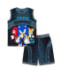 Boys Sonic the Hedgehog Knuckles Tails Tank Top and Shorts to