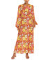 Фото #1 товара Платье макси Ted Baker Printed для женщин оранжевое 2