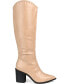 ფოტო #6 პროდუქტის Women's Daria Cowboy Knee High Boots