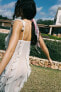 Фото #5 товара Платье асимметричного кроя с узлами ZARA