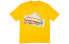 Фото #1 товара PALACE Plow Mans T-Shirt Citrus 三角三明治图案短袖T恤 男女同款 黄色 送礼推荐 / Футболка PALACE Plow Mans T-Shirt Citrus T PAL-SS18-066