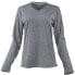 Фото #1 товара Green Layer Äôs Evolution V Neck Long Sleeve T-Shirt Womens Size L Casual Tops