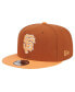 ფოტო #1 პროდუქტის Men's Brown San Francisco Giants Spring Color Two-Tone 9FIFTY Snapback Hat