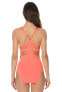 Фото #2 товара Isabella Rose 147152 Women's Beach Solids Strappy Maillot One Piece Swimsuit M