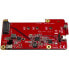 Фото #4 товара StarTech.com USB to M.2 SATA Converter for Raspberry Pi and Development Boards - Micro-USB - M.2 - Red - 5839751 h - CE - FCC - Renesas - µPD720231A