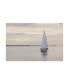 Фото #1 товара Alan Majchrowicz Sailboat in Semiahmoo Bay Canvas Art - 20" x 25"