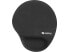 Фото #2 товара SANDBERG Memory Foam Mousepad Round - Black - Monochromatic - Memory foam - Wrist rest - Non-slip base
