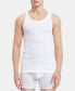 Men's 5-Pk. Cotton Classics Tank Top Undershirts Белый, S - фото #2