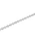 ფოტო #3 პროდუქტის Diamond Circle Link Bracelet (1/4 ct. t.w.) in Sterling Silver, Created for Macy's