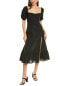Фото #1 товара Lyra & Co Linen-Blend Midi Dress Women's